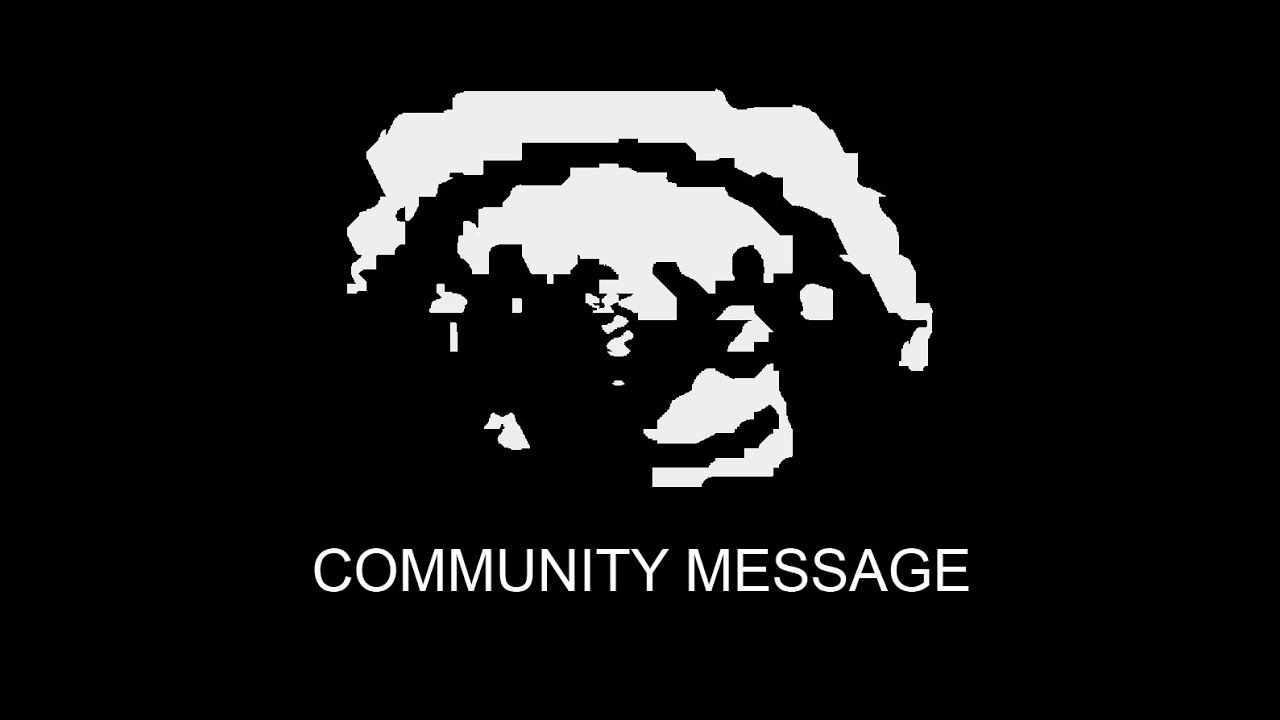 Community message