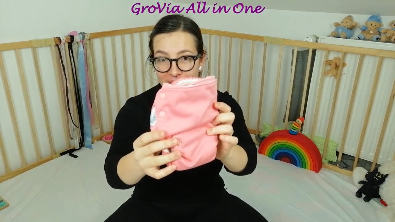 Pralne plenice - Predstavitev GroVia All in One