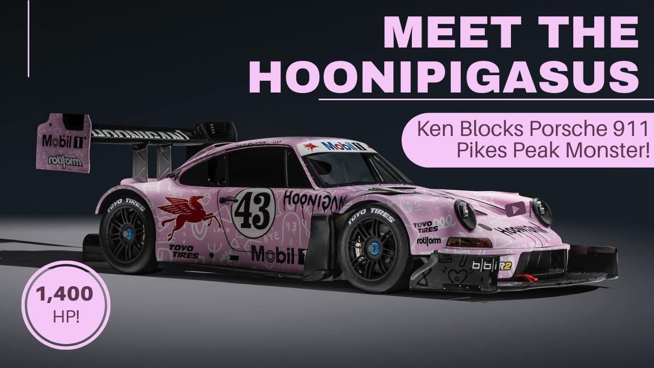 The Porsche Hoonipigasus Revealed As 1,400 HP Mid Engine 911