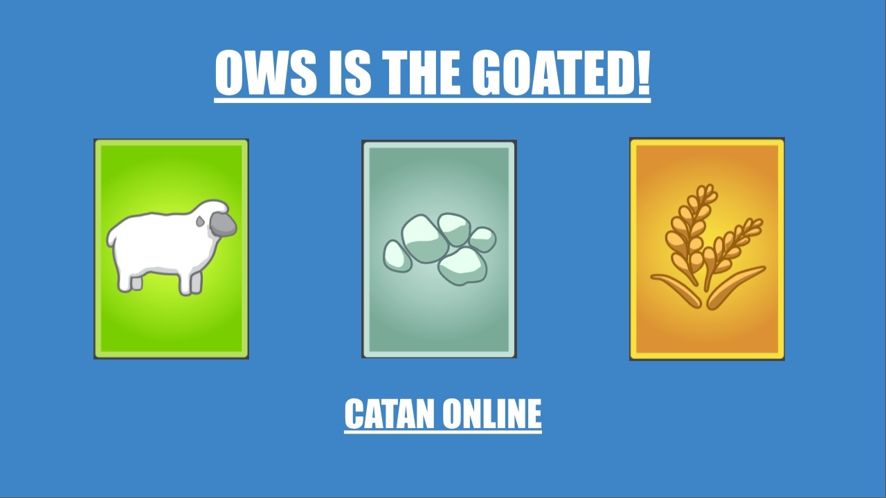 OWS Strategy is Overpowered! | Ranked Catan Game Online