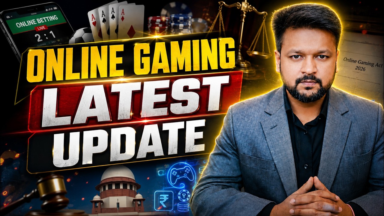 Online Gaming || LATEST UPDATE || SUPREME COURT || Online Gaming Act