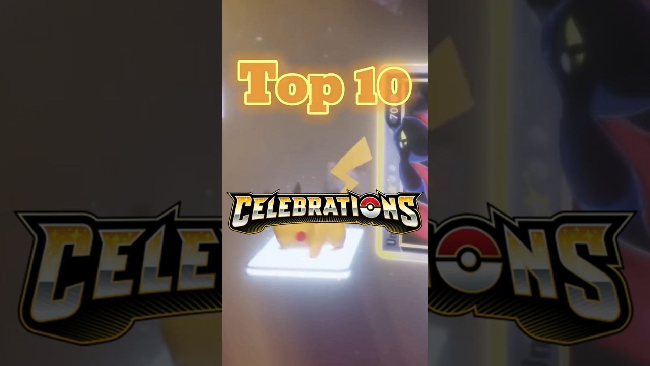 Top 10 Most Valuable Pok&eacute;mon Celebrations Cards #pokemon  #pokemonchannel  #pokemontcg