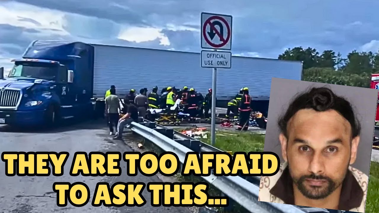 WHY ISN'T ANYONE SAYING THIS? Harjinder Singh U-Turn Florida Arrested
