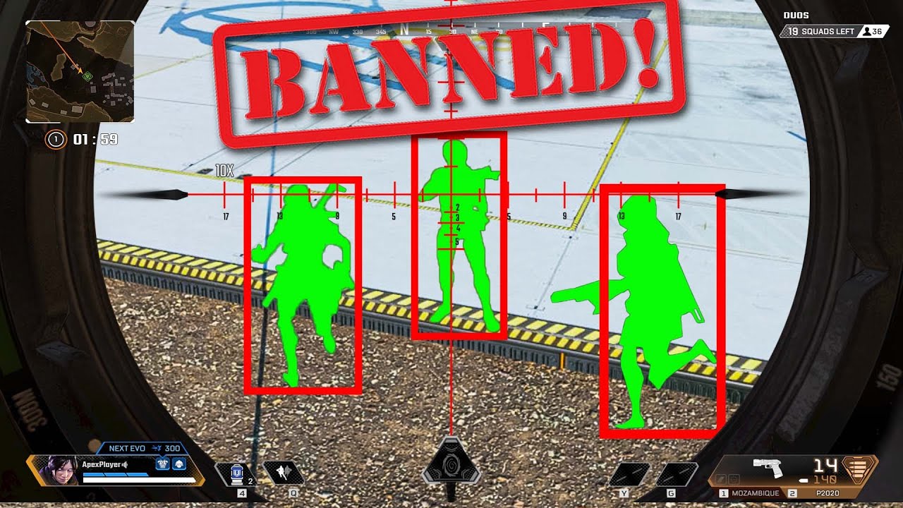 HACKER Get's BANNED Live on Stream 😂 - Apex Legends