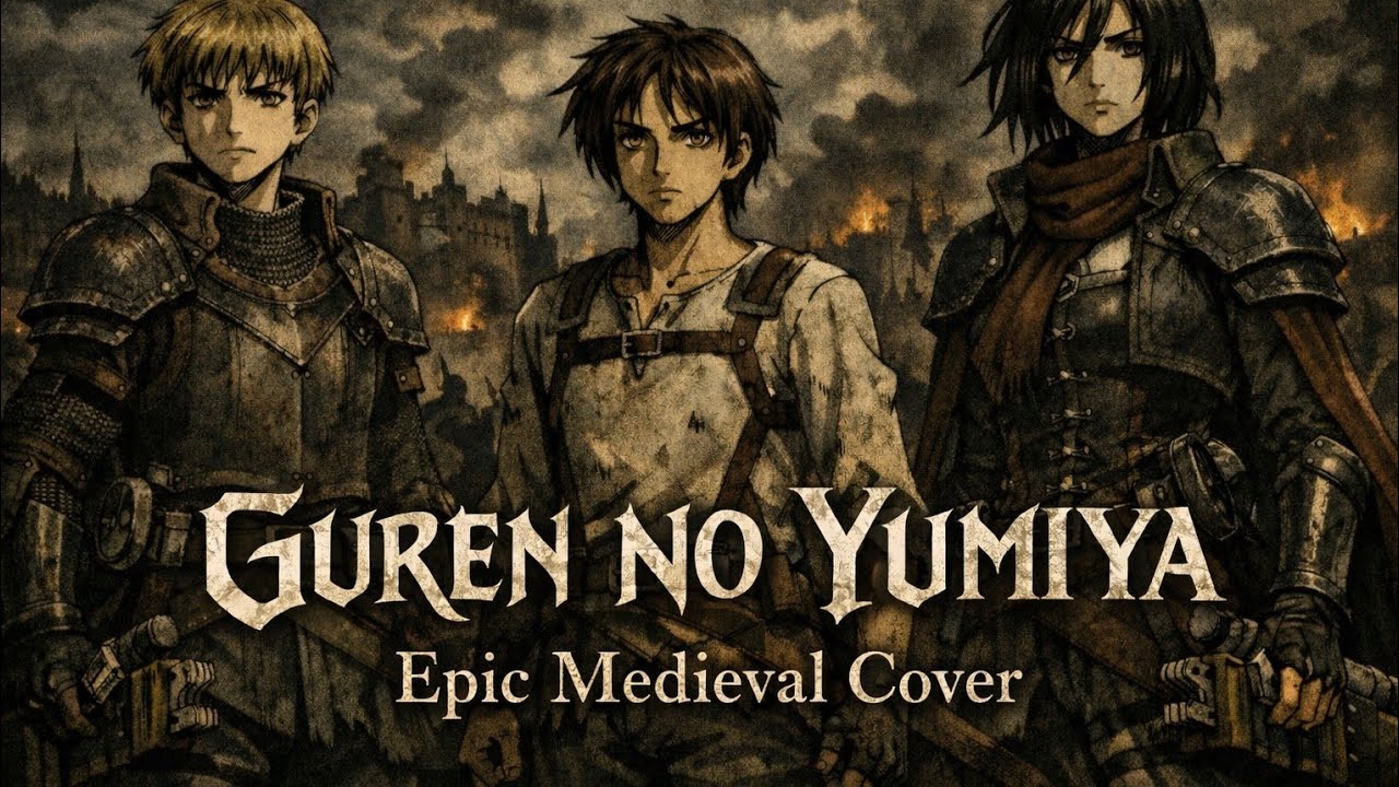Guren no Yumiya (Shingeki no Kyojin)… but it’s an EPIC MEDIEVAL SONG