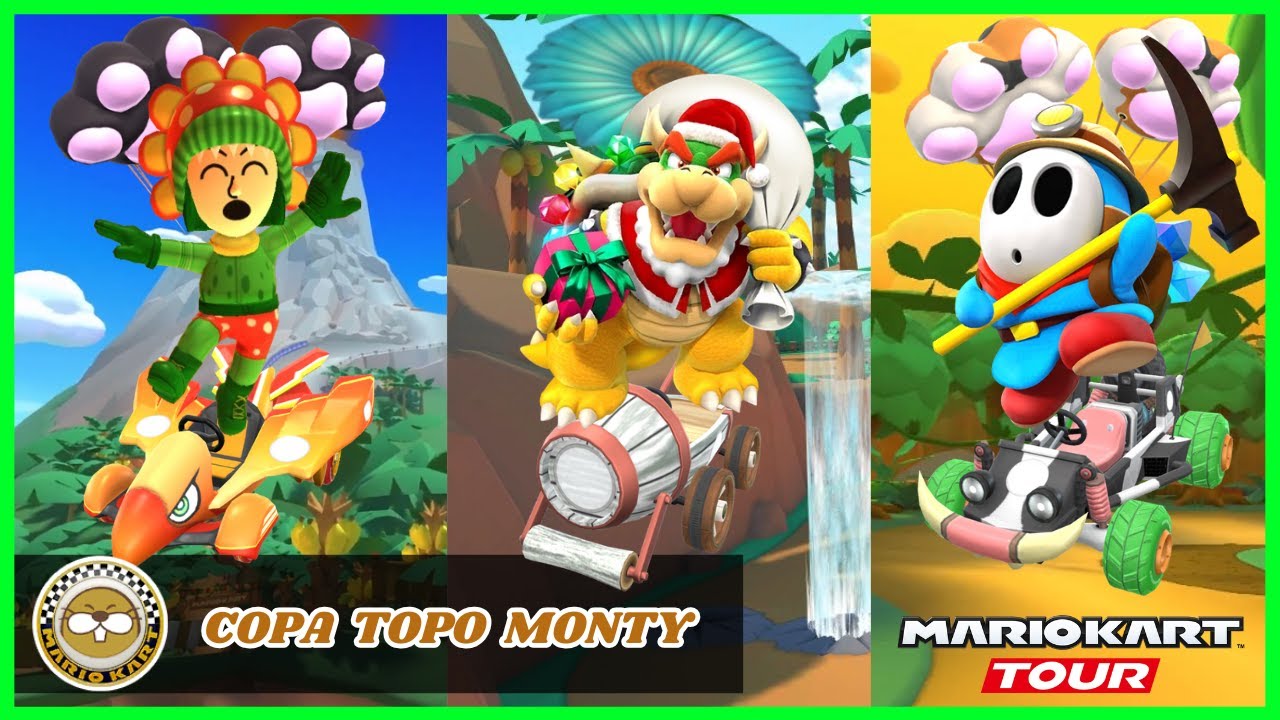 Copa Topo Monty - Semana 1 - Temporada de Animales (2024) | Mario Kart Tour