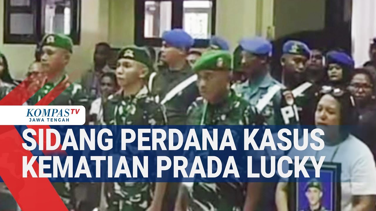 Sidang Perdana Kasus Kematian Prada Lucky