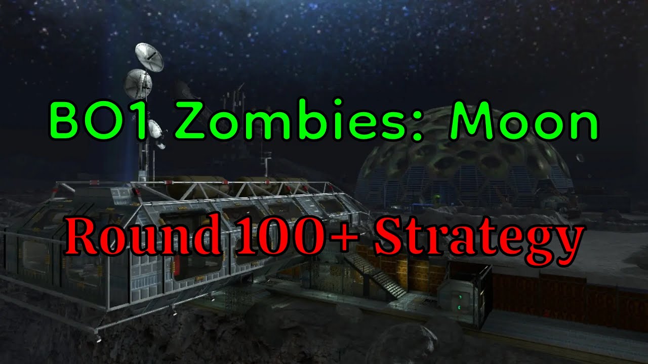 COD BO1 Zombies: Moon (Стратегия 100+ раундов)