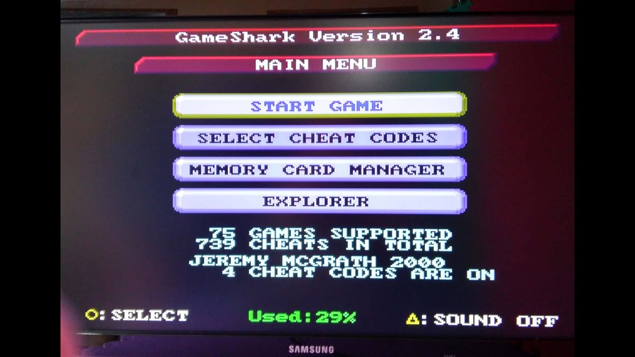 PS1 FLASH CD ACTION REPLAY GAMESHARK UPDATE RECOVERY REPAIR