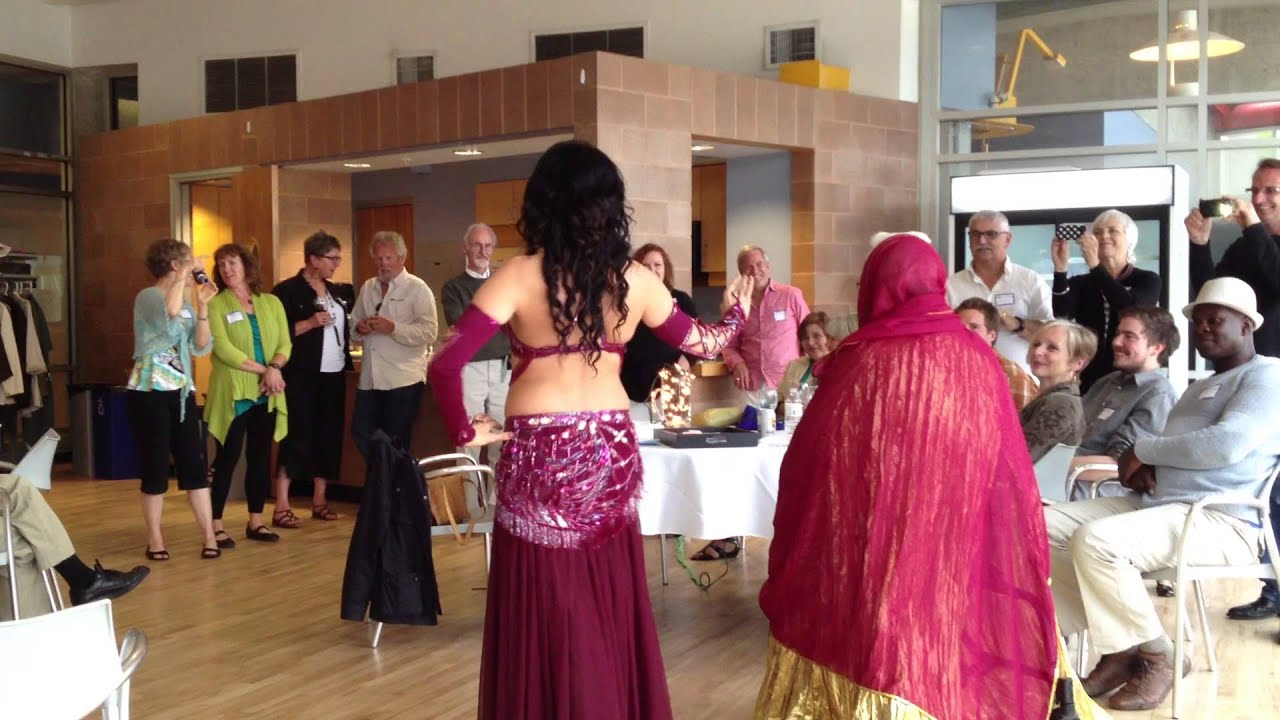 Surprise Belly Dancer at Walter's 90th Birthday Party
