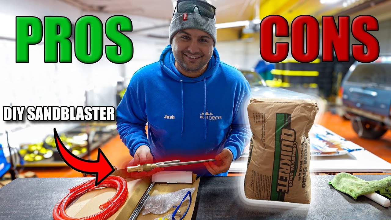 How to turn your Power Washer into a Sand Blaster!
