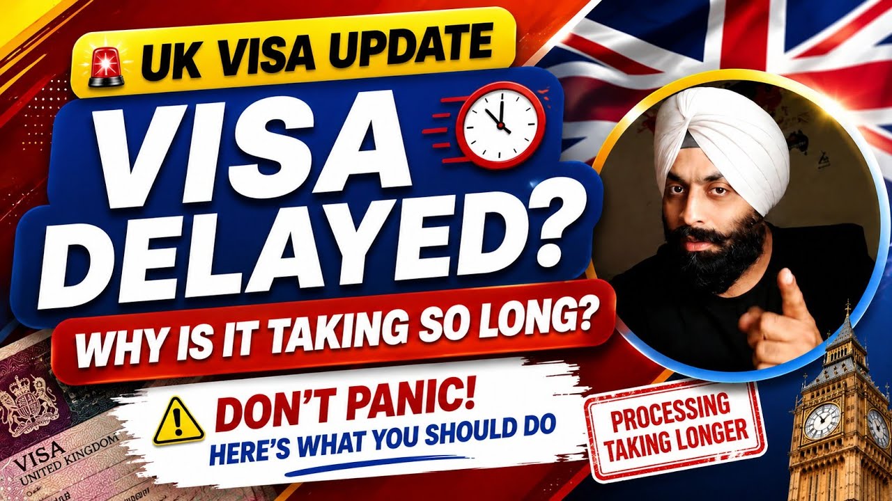 UK Visa Delays Are Increasing l  🇬🇧 Why Is Your Visa Taking So Long?