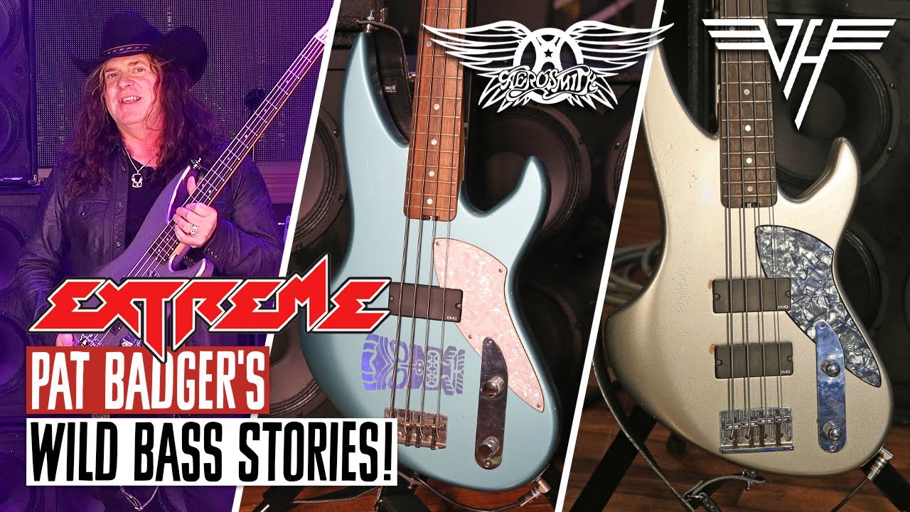 Aerosmith & Van Halen Used Pat Badger's Mouradian Basses Before Extreme