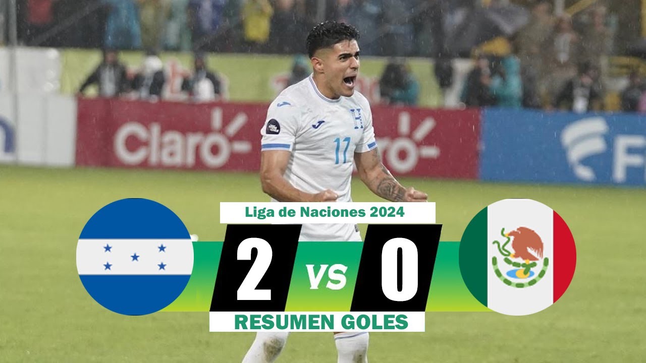 H0nduras derrota a MexIco 2-0 en una noche inspirada con un Luis Palma Iiga nacIonles 2024