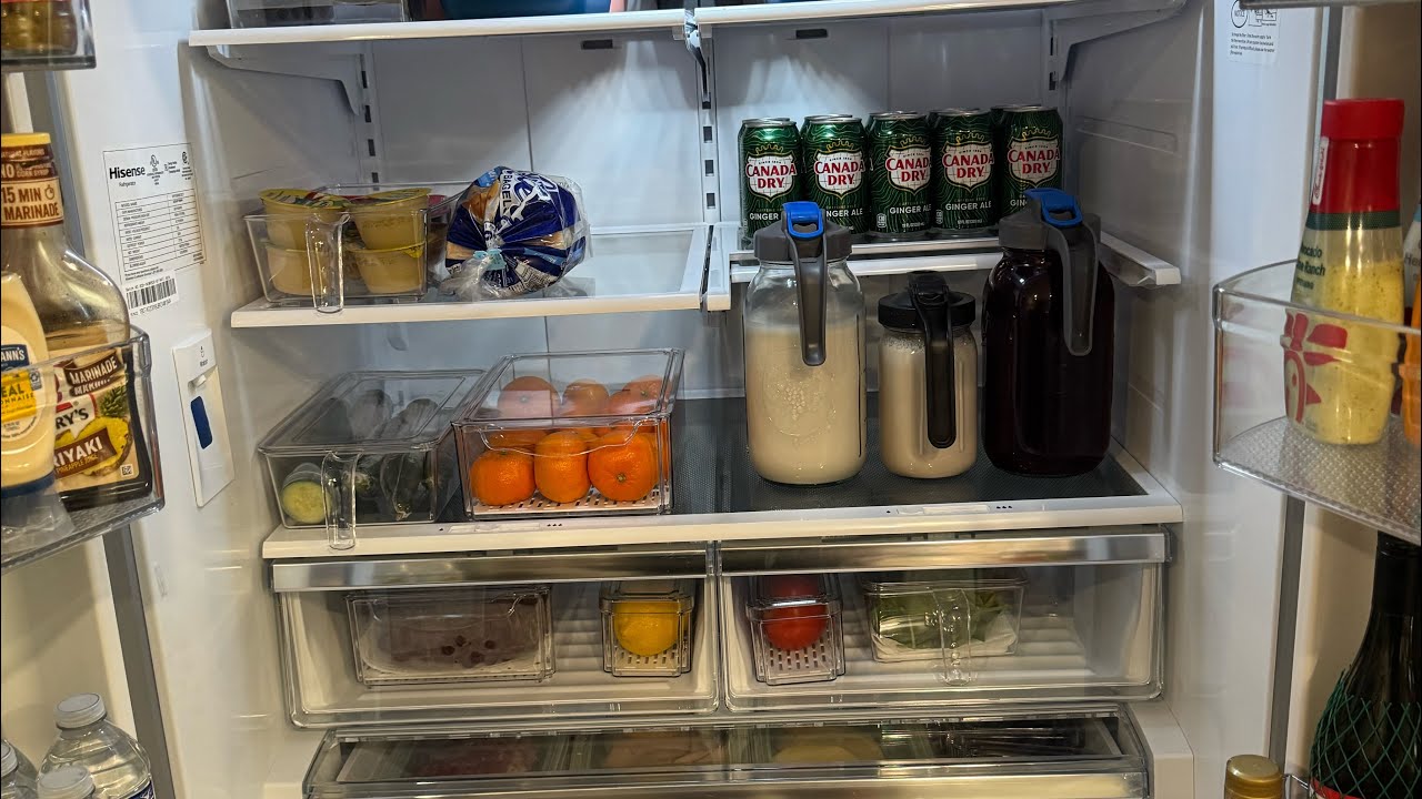 Refrigerator organization 2024