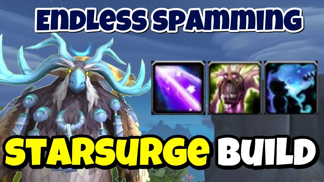 What Happens When You Can Cast 13 Starsurges in a Row | WoW Druid Starsurge Build