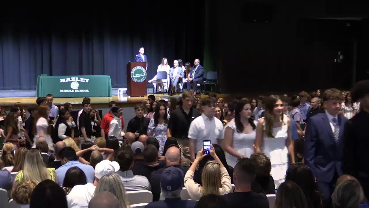 Hazlet Middle School 8th Grade Promotion 2024