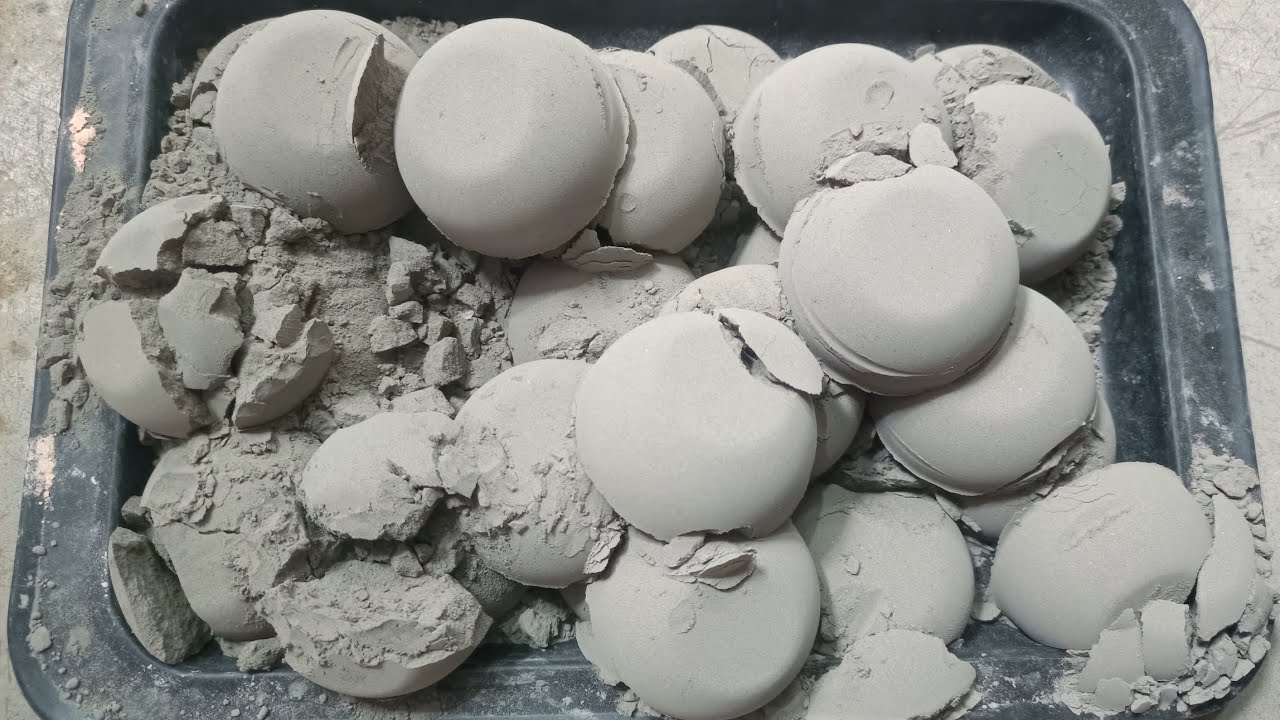 Small cups of cement||satisfying cement asmr 🤩#asmr 