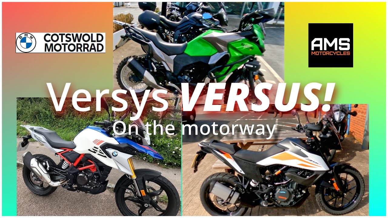 BMW G310 GS vs. KTM 390 Adventure - Motorway testing!
