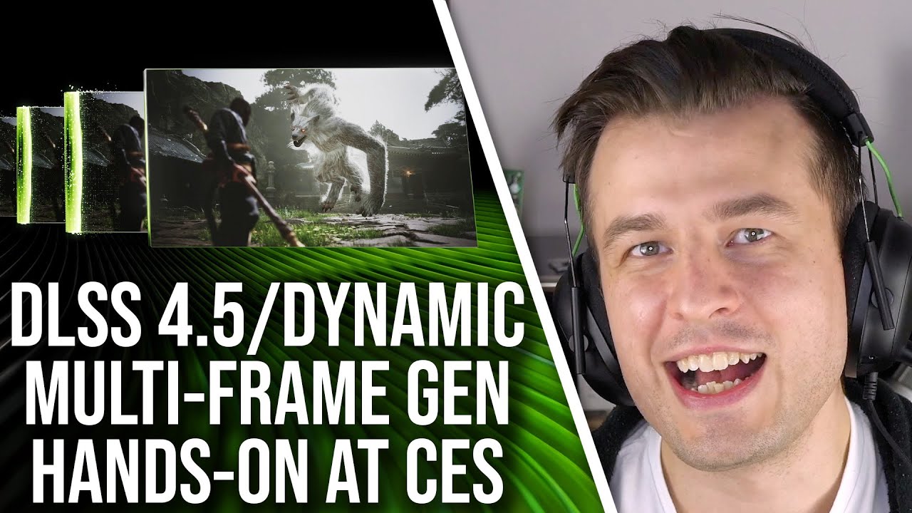 Hands-On With DLSS 4.5 + Dynamic Multi-Frame Generation