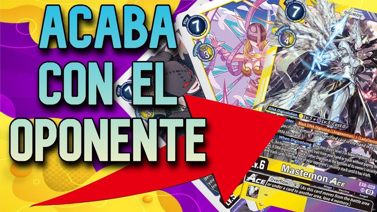 Deck Profile Mastemon EX6 | BORRA el campo del oponente | Digimon Card Game.