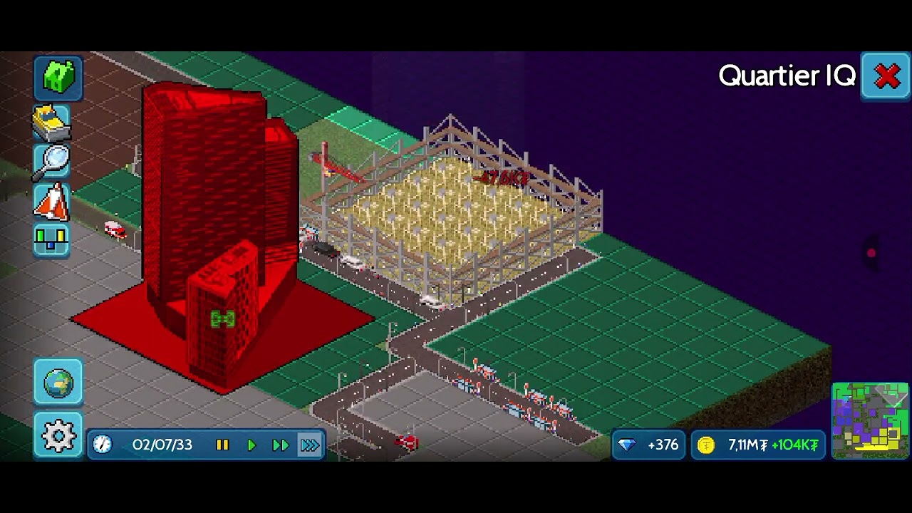 Growing for 35k peoples to 100k  in Theotown