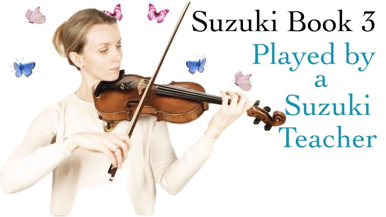 Suzuki Book 3 🎻 - All Pieces for You - No Mid-Roll Ads!