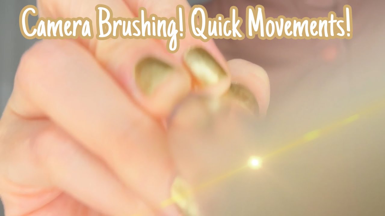 ASMR * Quick Camera Brushes * Tapping & Hand Movements * No Talking * ASMRVilla