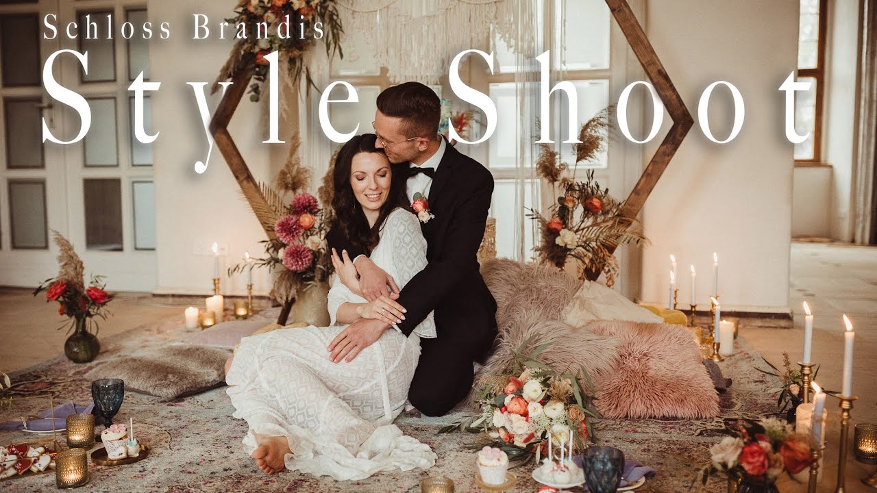 Hochzeit im Schloss - Style Shoot im Schloss Brandis, Sachsen | Hochzeitsvideo