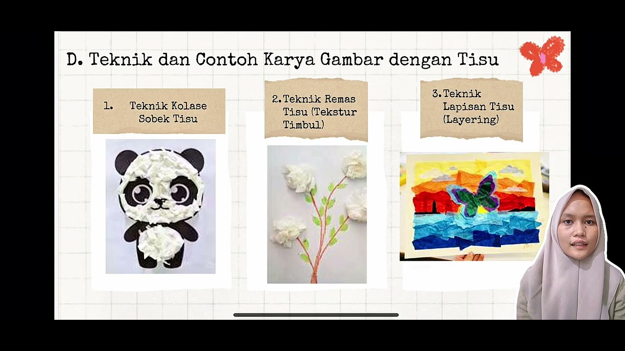 PENGEMBANGAN KARYA GAMBAR MENGGUNAKAN TEKNIK TISU 