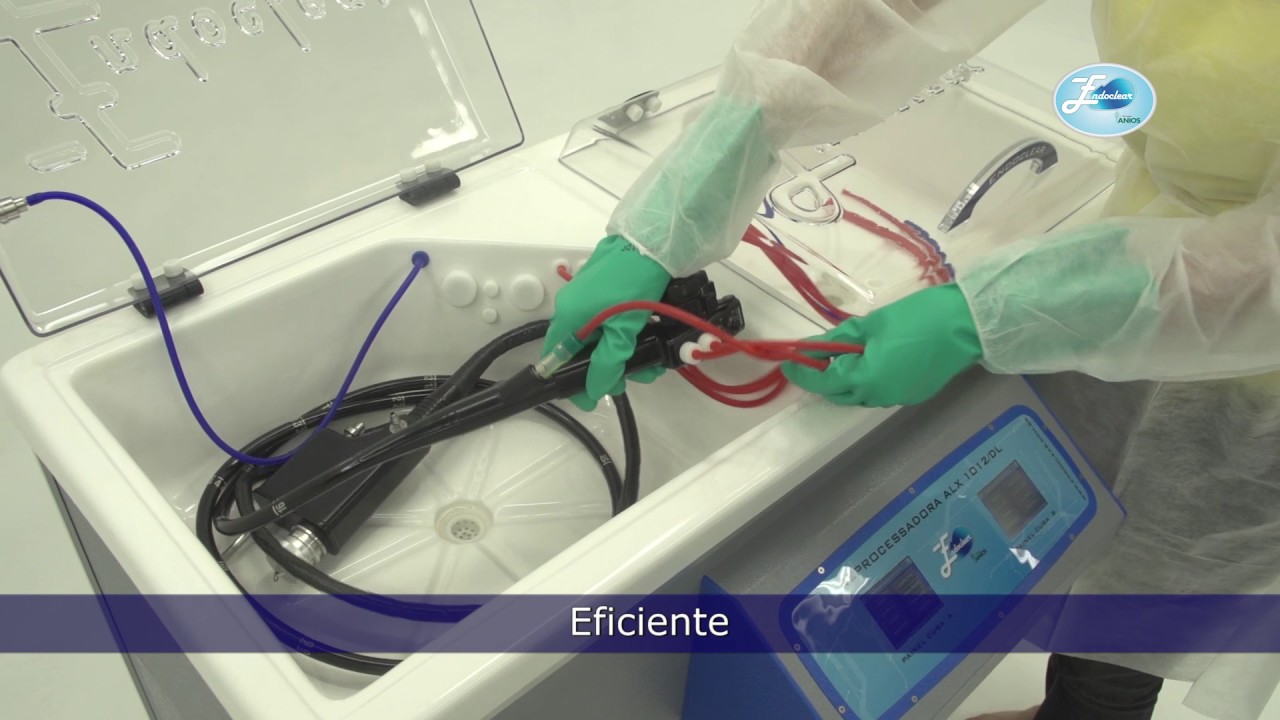 REPROCESSADORA AUTOMÁTICA PARA LIMPEZA E DESINFECÇÃO DE ENDOSCÓPIOS FLEXÍVEIS ENDOCLEAR