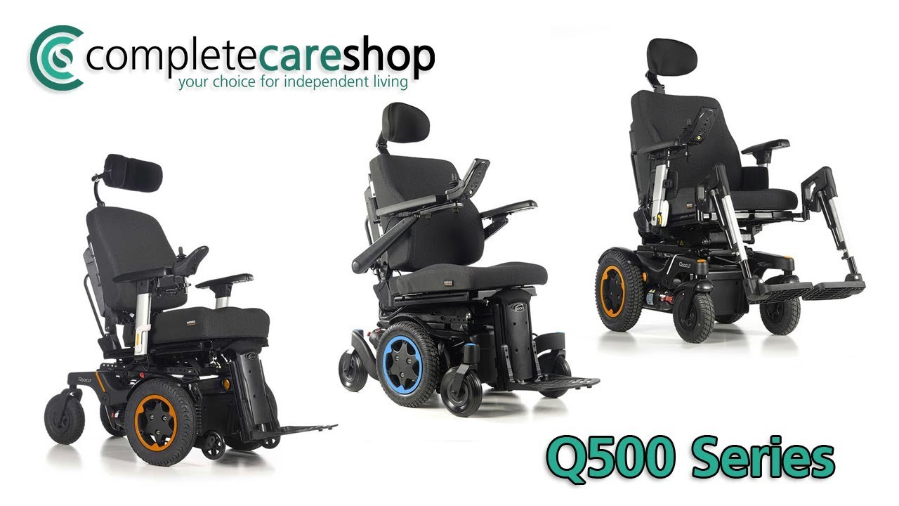 Q500 Sedeo Pro Power Wheelchair Series - Independently Travel With Confidence