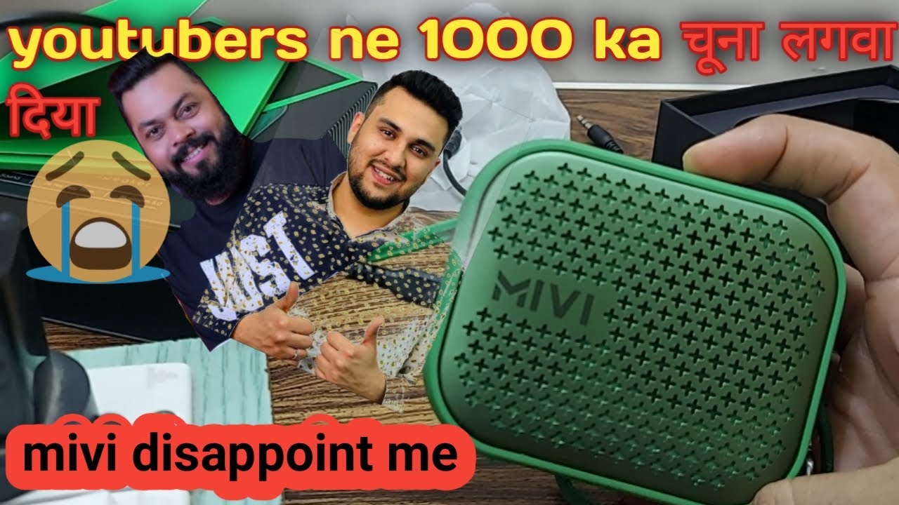 Mivi Roam 2 Bluetooth Speaker genuine Review +unboxing| under 1000 spekaer| Video lag problem #mivi