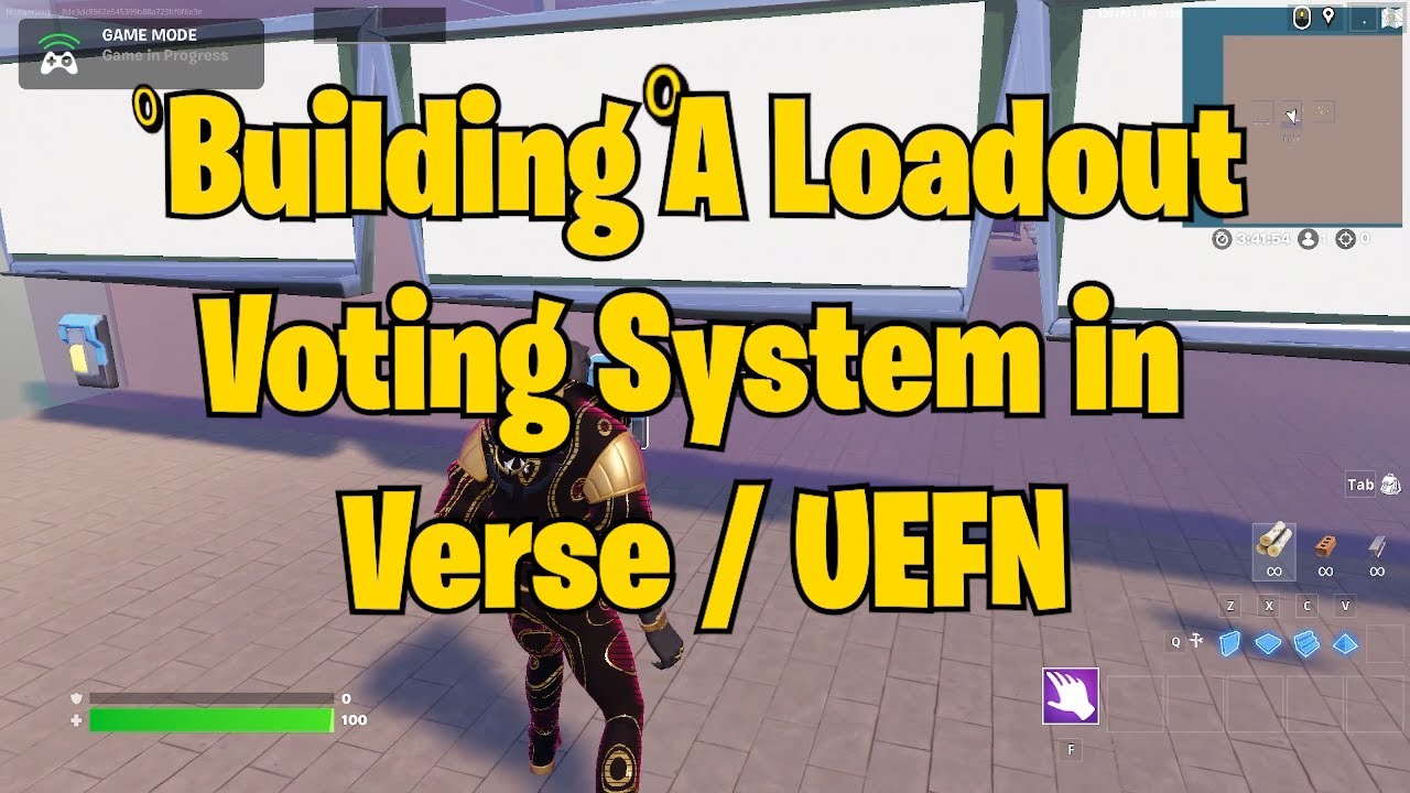 Building a class selection and loadout voting system in UEFN and Verse