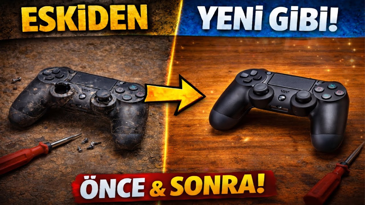 Ölü Ps4 Kolunu Hayata Döndürdüm! | Önce & Sonra