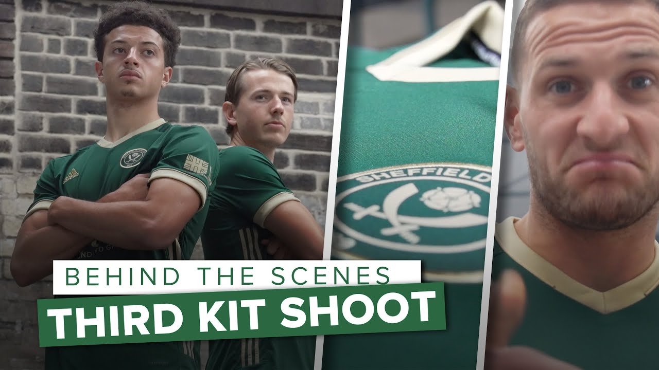 Behind the scenes at Sheffield United 3rd Kit Shoot | Ampadu, Berge, Bogle, Stevens & Sharp