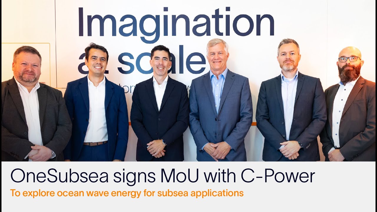 SLB OneSubsea, C-Power and Subsea7 project explores use of energy from ocean waves as a power source