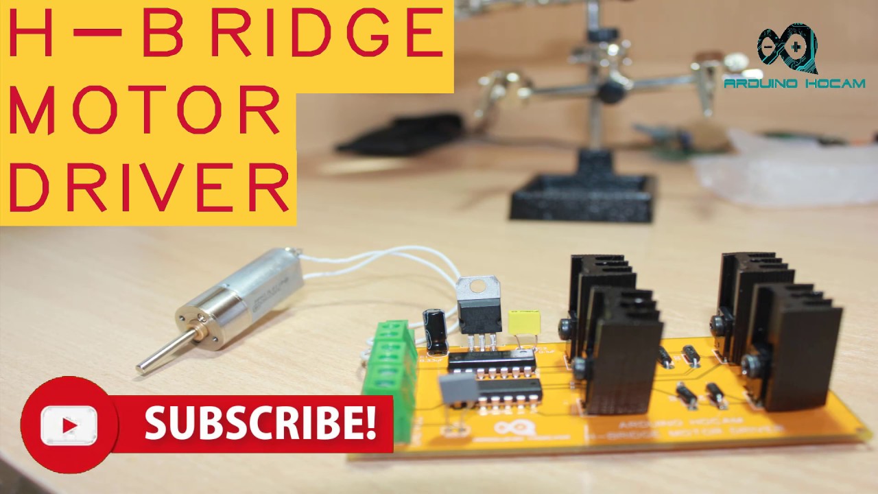 Kendi Motor Sürücümüzü Yapalım- H Bridge (PCBWAY)
