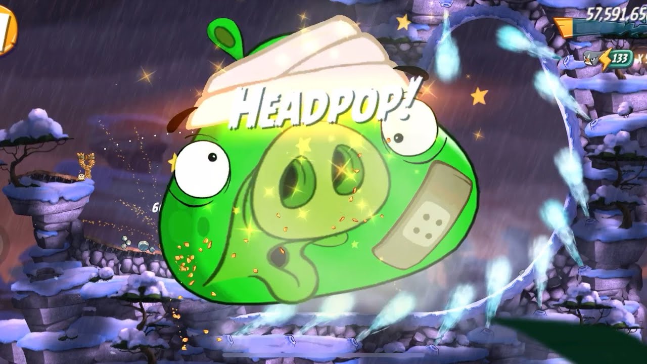 Angry Birds 2 Daily Challenge 4-5-6 Bomb's Blast 08132022 AB2 3 stars. Bonus Bomb Card.