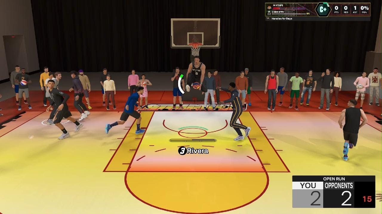 NBA 2K26 - Open Court Athletics - With NBA Players - 5v5
