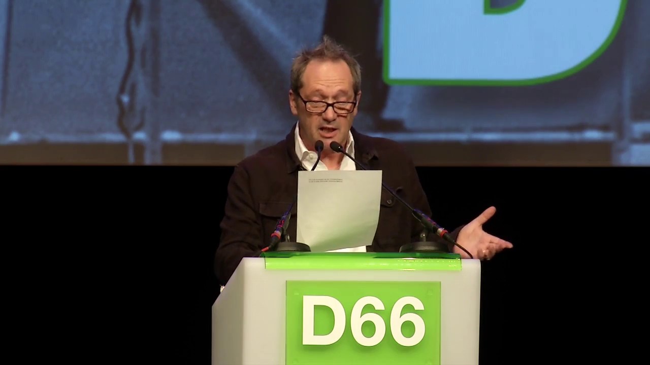 D66 — Persoonlijke herinnering aan Hans van Mierlo door Gijs Scholten van Aschat op jubileumcongres