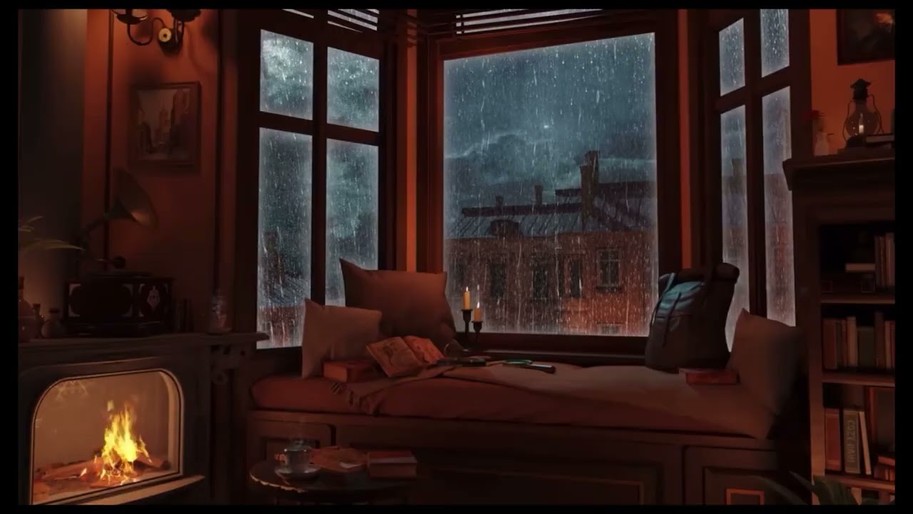Cozy Rain Sounds 🌧️ Relax & Unwind | 2 Hours of Soothing Ambience