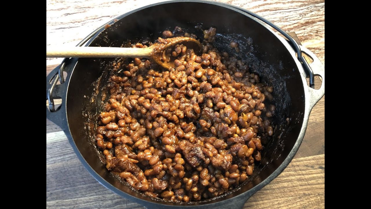 Boston Baked Beans with Franks and Brown Bread
