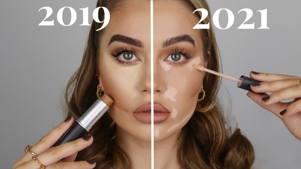 How I used to do my makeup THEN vs NOW | 2021 makeup techniques that will change your face