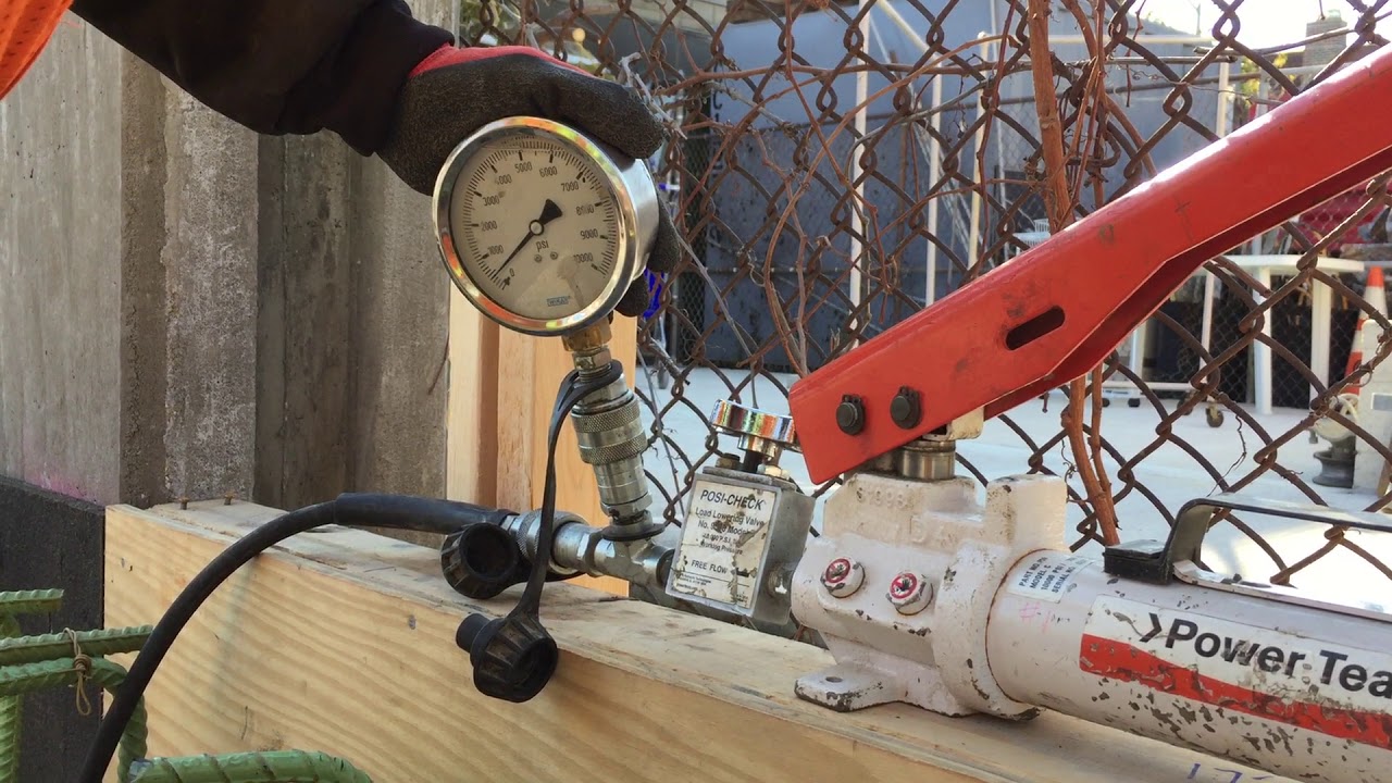Reinforced Bars Pull Test In The Field