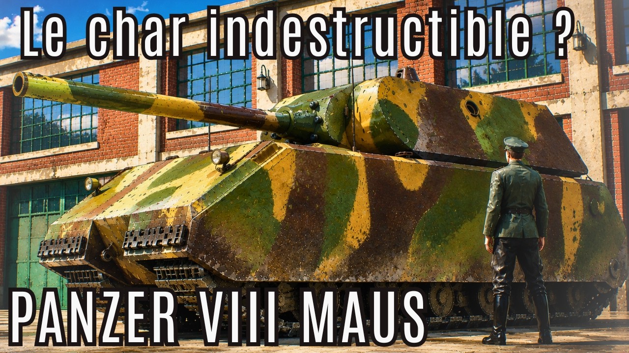Panzer VIII Maus : Quand l’Allemagne nazie a voulu créer un char invincible