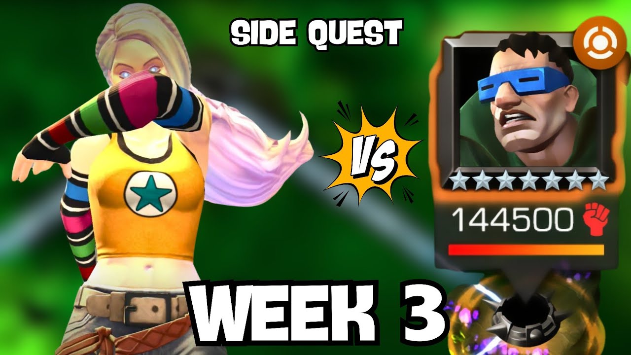 R2 KAROLINA DEAN VS WEEK 3 MOLEMAN - MCOC SIDE QUEST (FRACTURED SAFARI)
