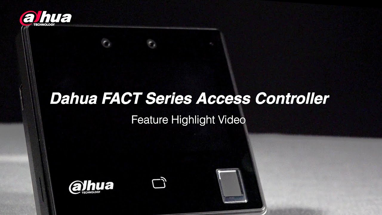 Dahua FACT Series Access Controller Unboxing