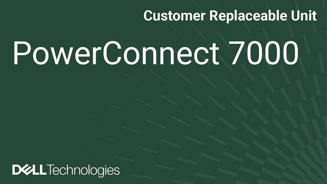 PowerConnect 7000: Creating and applying VLANs to an interface