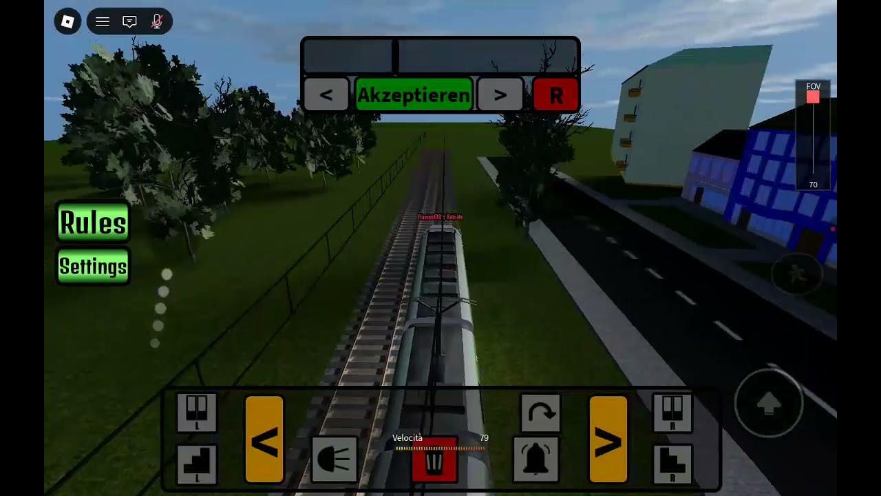 Questo è un gioco del tram simulatore che ho guidato fino a alto zia Grey ed era proprio veloce